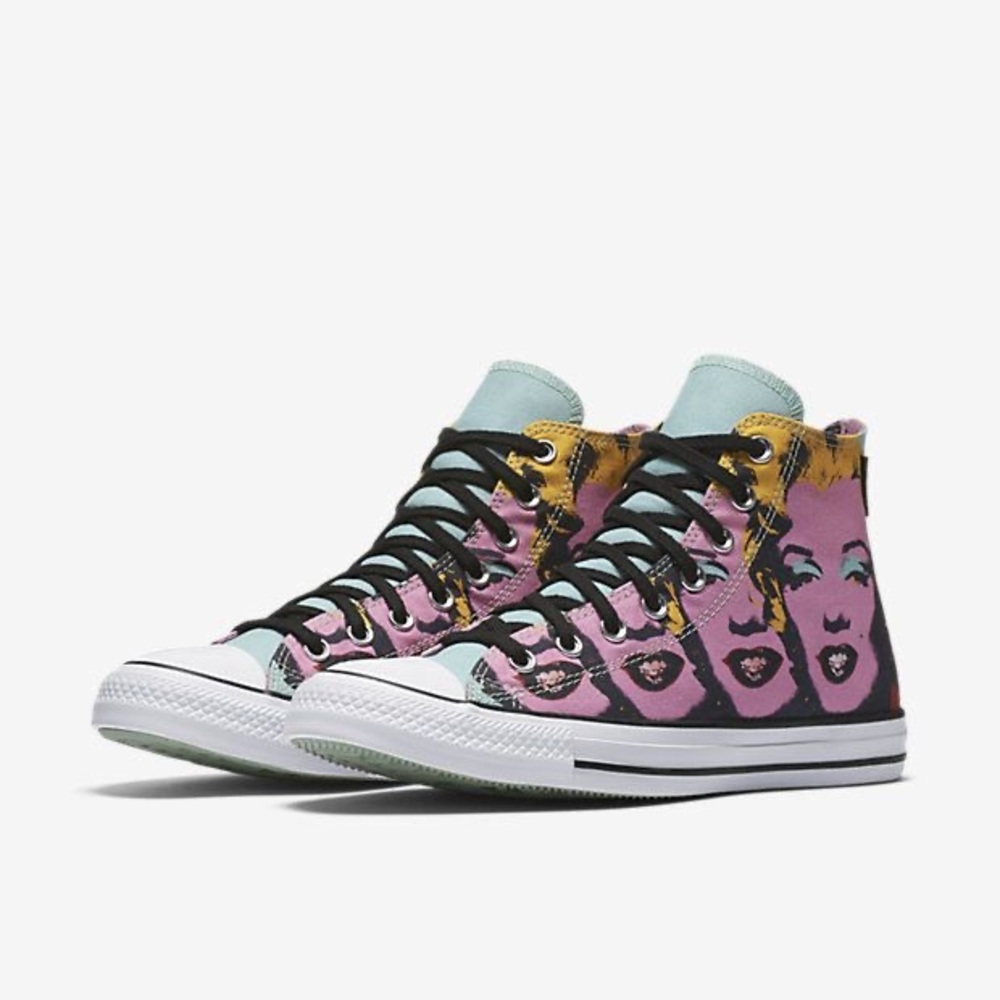 Andy Warhol edition Marilyn Monroe converse